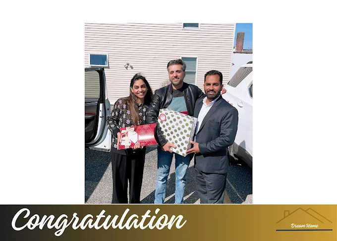Congratulations from Aman Gaubaria — happy Long Island family