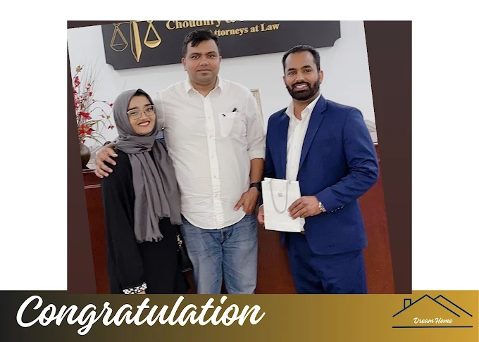 Congratulations from Aman Gaubaria — happy Long Island family